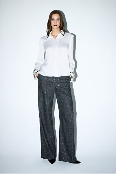 adL Mert Aslan İşlemeli Gömlek