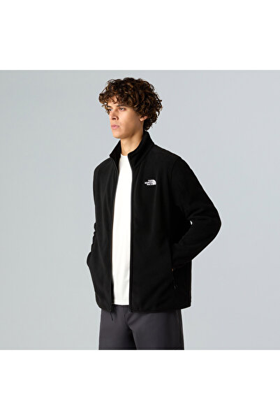 THE NORTH FACE Glacier férfi fekete gyapjúkabát (NF0A8D0RJK31)