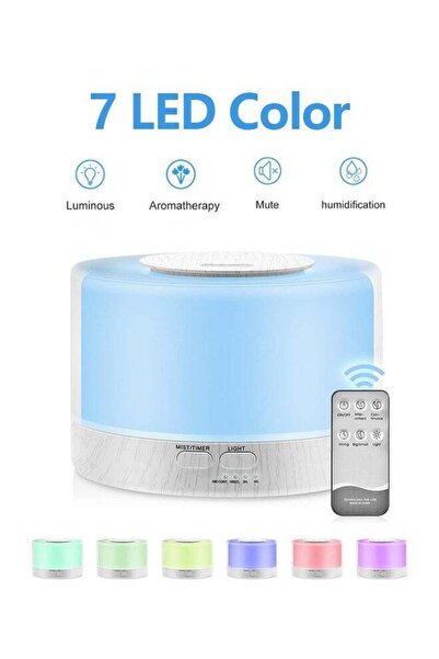 Bukela 700ml Ultrasonic Essential Oil Diffuser with Remote & LED