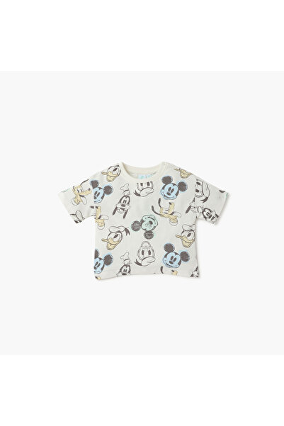 Disney Mickey and Friends Print T-shirt and Shorts Set