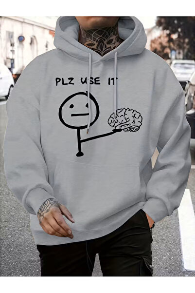 ADAMARA هودي Urban Comfort مصنوع من القطن بنسبة 100%