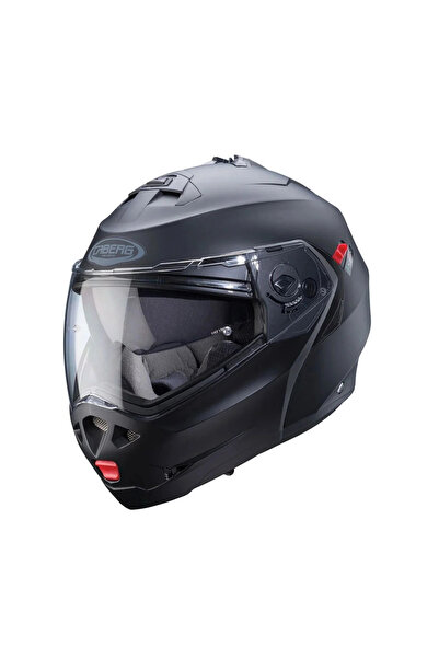 Caberg DUKE X TOUR ÇENE AÇILIR MOTOSİKLET KASK MAT SİYAH YENİ VERSİYON