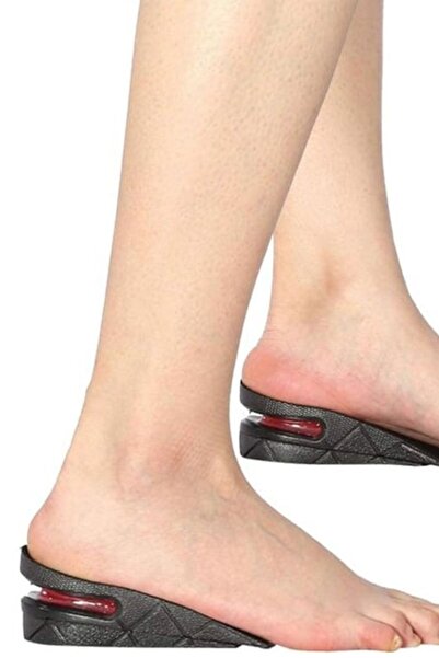 Buffer ® 5 cm Boy Uzatıcı Silikon Ortopedik Topuk Tabanlık – Yüksek Konforlu Gizli Yükseltici Ped (Un