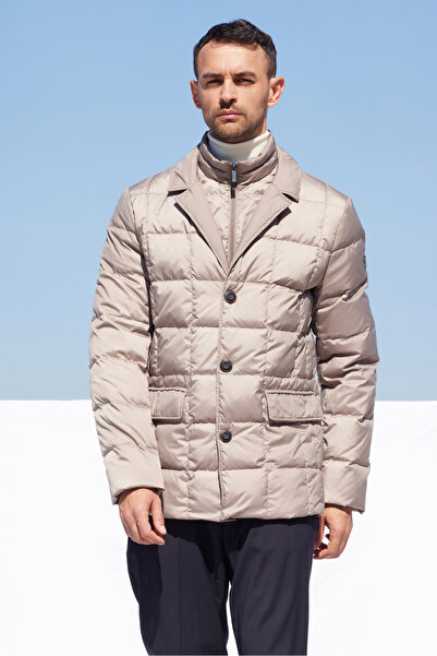 Madzerini Geacă pentru bărbați ML002-3 F beige