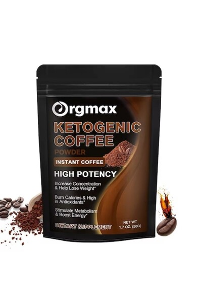 Beworths Cafea Ketogenică – Cafea instant ketogenică, 100g, Ardere grăsimi și...