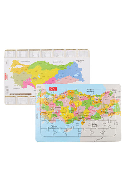 ESER 36 Parça Türkiye Haritası Yapboz