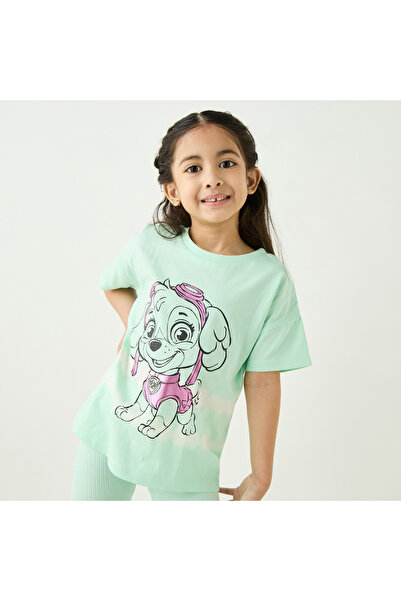 NİCKELODEON Skye Print T-shirt and Shorts Set