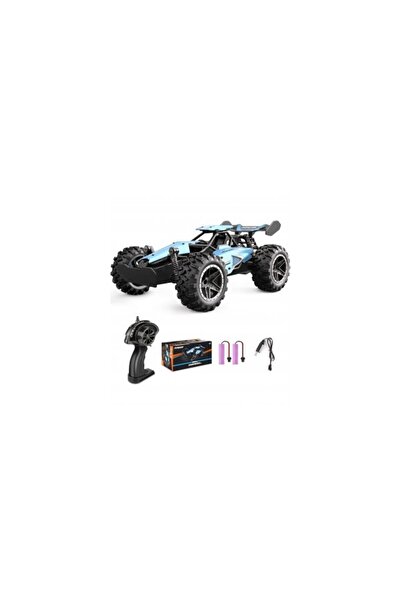 THD RC Off-Road Monster Truck 1:18 M8, 2.4GHz, 20+ km/h, 2WD, Waterproof, RTR, Blue