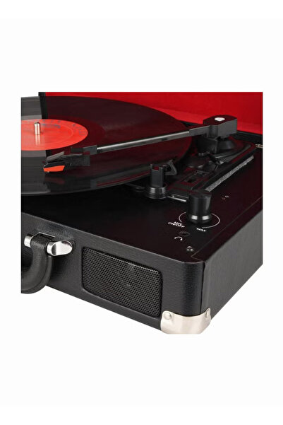 Generic Vinyl turntable with USB, supports USB/RCA output, portable suitcase design