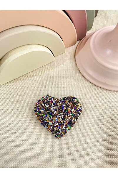 Derinkids Kalp Saçsız Bebek Tokası