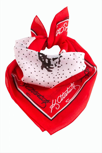 Eco Lounge Ataturk Signature Patterned Bandana 50*50