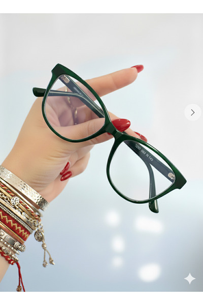 BluePepper PİNA | Mavi Işık Korumalı Gözlük Cateye Kedi Çekik Model Optik Uyu...