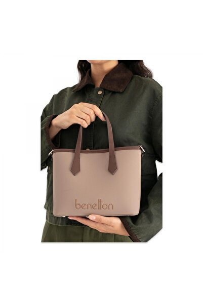 Benetton United Colors Of Bnt_1654 18X22X9 Ženska torba od nerca za nošenje p...