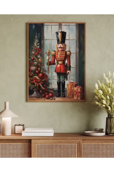 Tuba Decor Tablo dintr-o singură bucată cu rame din lemn pentru sufragerie, s...