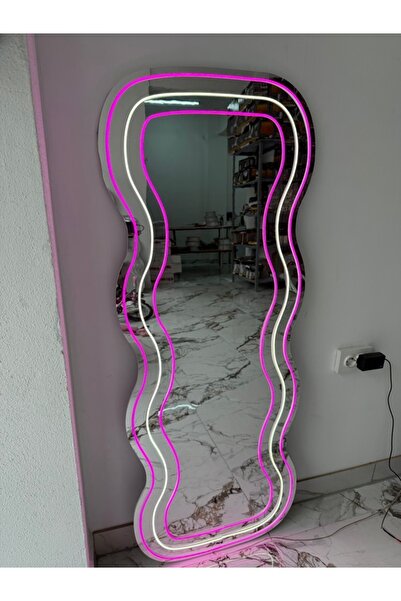 DHELEKTROMARKET Neon Pleksi Boy aynası 145X55