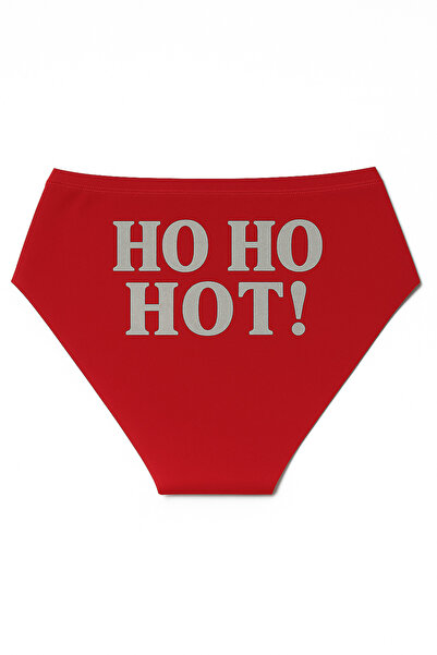 TWINTICKS Κόκκινα γυναικεία εσώρουχα με χριστουγεννιάτικο θέμα, με μεταλλική ...