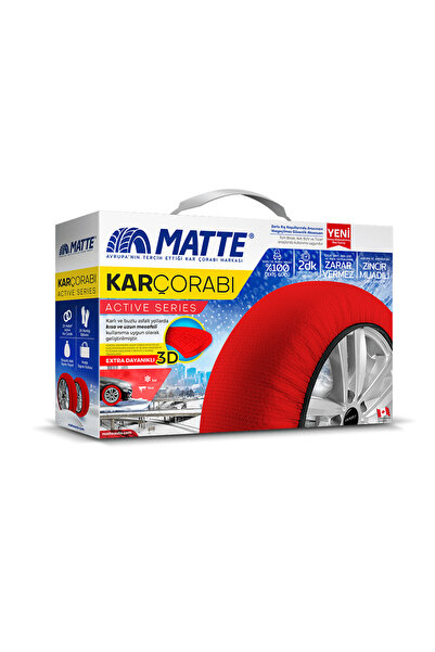 Matte 175/65R14 Active Small Otomobil Kar Çorabı