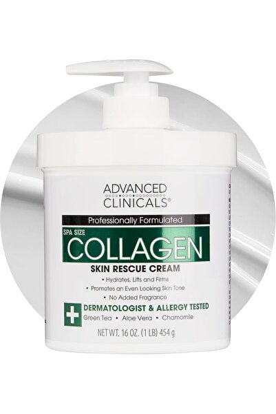 Advanced لوشن إنقاذ بالكولاجين ادفانسد الأصلي لترطيب تلطيف تقوية وشد رائع للبشرة الجافة 16 اونصة ( 454) جرام