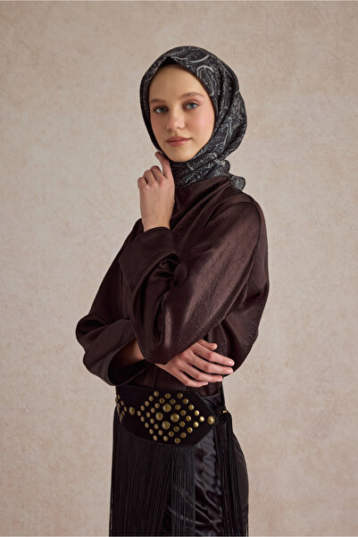 Qef Cotton Scarf Magic Dark Green