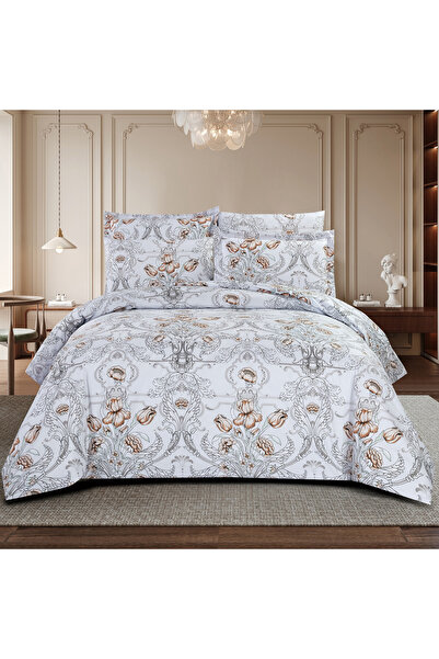 unique home collection Unique Home All Season 4-Piece Printed Single Comforter Set - 170x240 cms