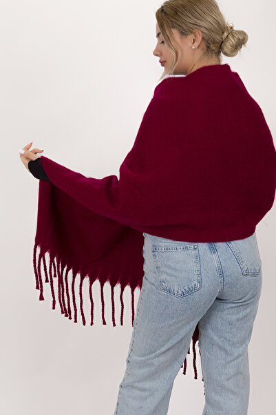 L&M LEGAS MODA Women's Plain Model 100% Cotton Woven Shawl Scarf 70*190