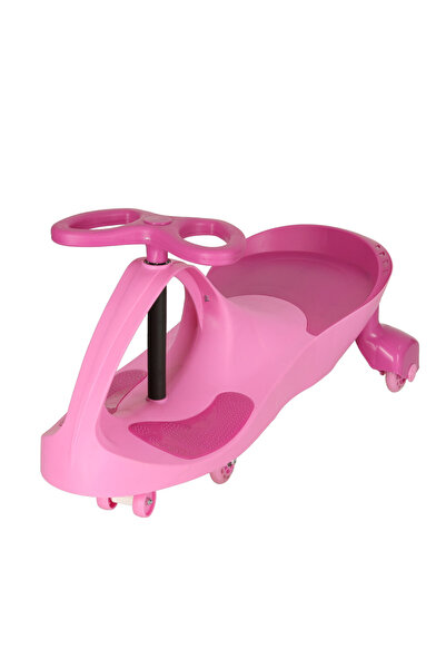 zola Children's bike, TwistCar, rubber wheels, LED, max weight 50 kg, pink