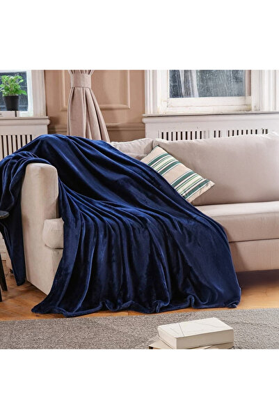 KARLEEN Decor Solid Flannel Blanket - 220x240 cms