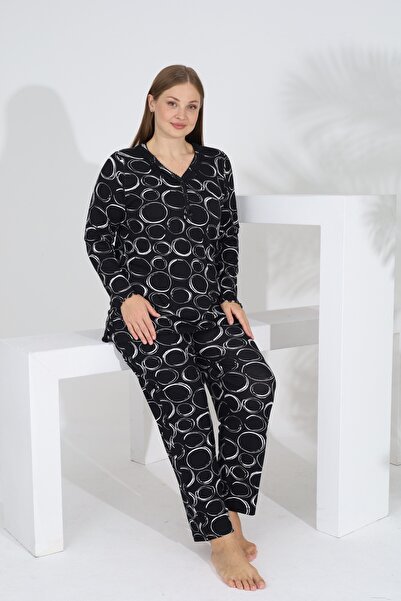 Evia Angelique Bamboo Long Sleeve Women's Pajama Set 22015