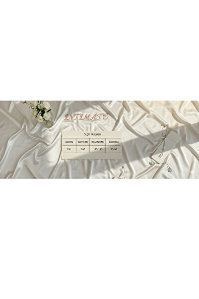 İntimate Women's High Waist Bato XL Size Lace Detailed Cotton Stretchy Bikini Type 6-Piece Panties