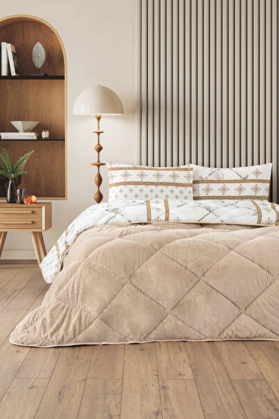 Formeya Veluna Single Wellsoft Quilt Sleeping Set Single Sleeping Set with Elastic Sheets and Pillowcases