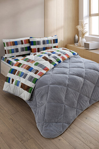 Formeya Veluna Single Wellsoft Quilt Sleeping Set Single Sleeping Set with El...