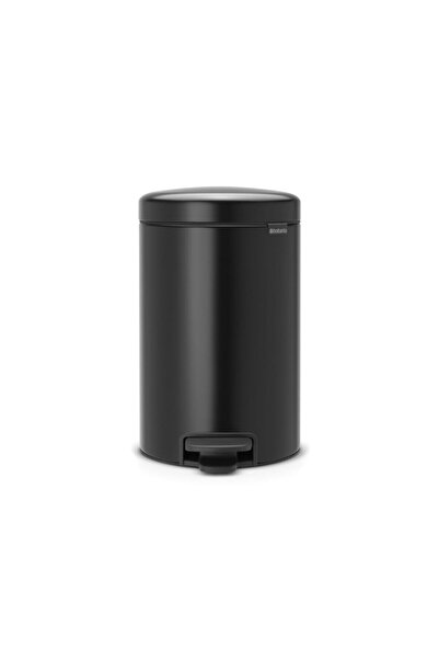 Tantitoni Matte Black Newicon 12L Pedal Trash Can