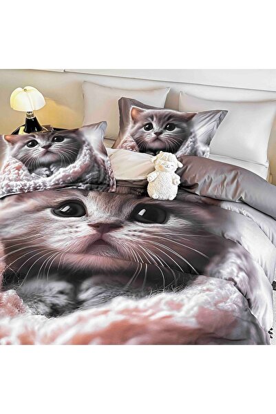 CHIRASO CHIRASO Bedding, 5D, 1 Person, ELASTIC Sheet 140x200cm, Duvet Cover 155x205cm, 2 Pillowcases