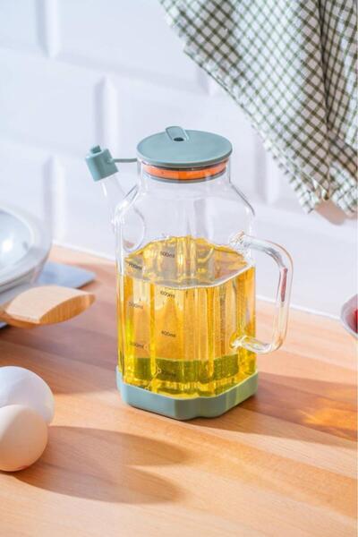 ACAR LUME YEŞİL CAM YAĞDANLIK 800ML