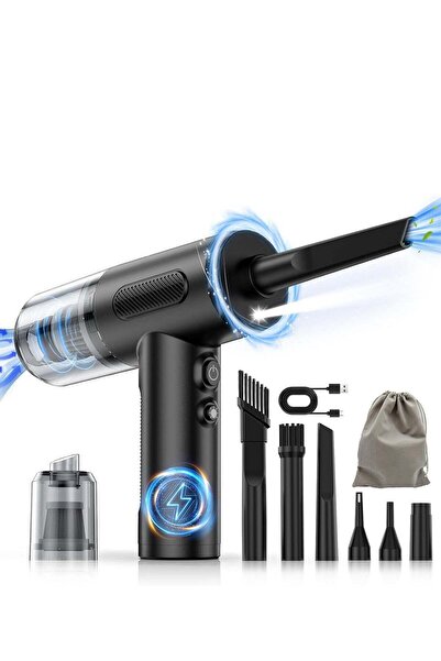 Generic Compressed Air Duster, Handheld Car Vacuum/Air Blower & Pump, Electric Keyboard/Computer Duster