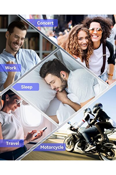 TERRIFI Ear Plugs for Sleep, Reusable Hearing Protection NRR 33 dB with 8 Tips & Case (Black)