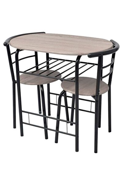vidaxl Set mobilier bar mic dejun, MDF