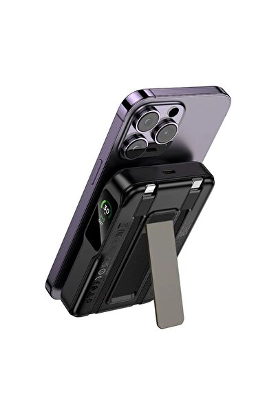 Hoco Q48 Magnetic Wireless Power Bank 10000mAh (20W PD + QC3.0) 4 in 1