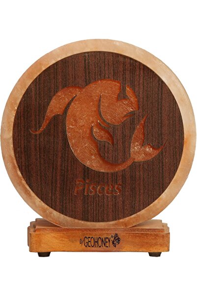 Geohoney Himalayan Salt Lamp - Zodiac Sign Pisces GH-CSL-042 I