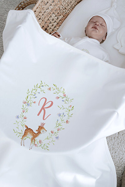 Tuğba Kuğu Organic 11-Piece Hospital Release - Little Deer Series - Letter R