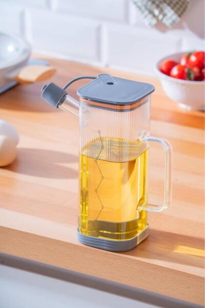 ACAR LUME GRİ CAM YAĞDANLIK 750ML