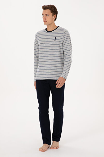 U.S. Polo Assn. Men's Navy Blue Pajama Set 50318604-Vr033