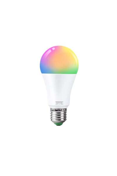 FONIX RGBW Bulb with Remote, 15W, White and Colored Light, 16 Colors, 25000h, Multicolor