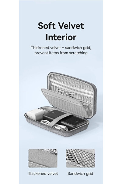 Usams Storage case for power banks and earphones