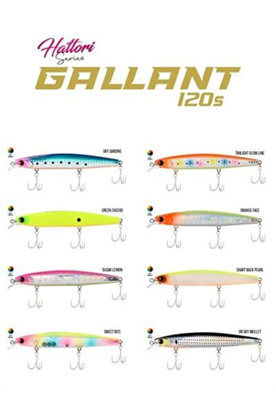 Fujin Gallant 120S 21gr 120mm Sinking Maket Balık