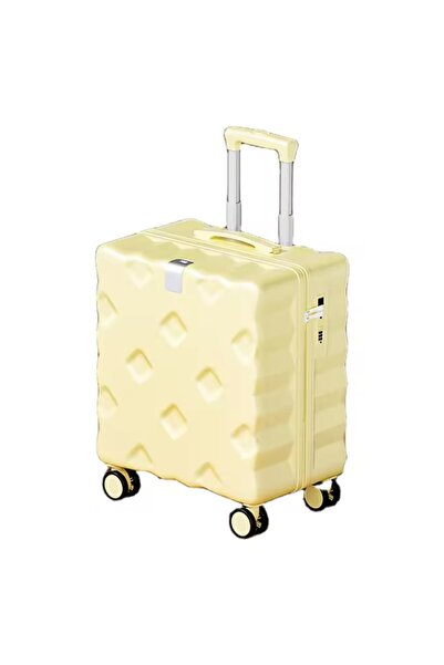 OEM Children's ABS trolley, geometric design, 4 wheels 360°, telescopic handle, 39x20x45 cm