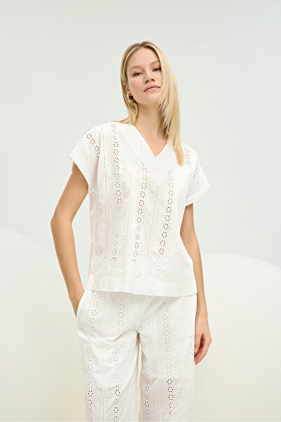 GİZZEY 21394 ΓΥΝΑΙΚΕΙΟ ΣΕΤ ΜΠΛΟΥΖΑ ΚΑΙ ΠΑΝΤΕΛΟΝΙ ΜΕ ΚΕΝΤΗΜΕΝΟ ΣΧΕΔΙΟ