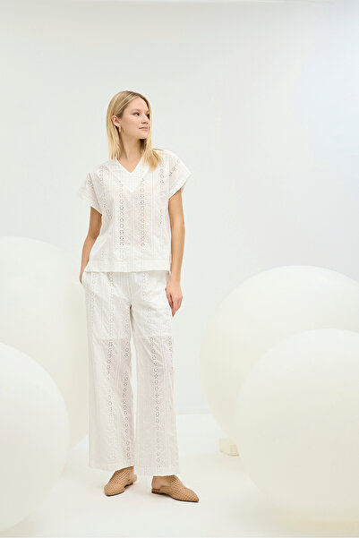 GİZZEY 21394 ΓΥΝΑΙΚΕΙΟ ΣΕΤ ΜΠΛΟΥΖΑ ΚΑΙ ΠΑΝΤΕΛΟΝΙ ΜΕ ΚΕΝΤΗΜΕΝΟ ΣΧΕΔΙΟ