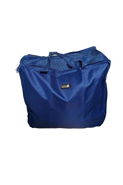 zola Clothes bag, 1 compartment, blue, 36x36x17 cm