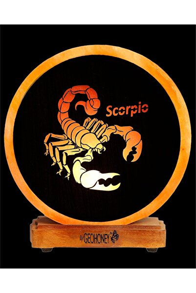 Geohoney Himalayan Salt Lamp - Zodiac Sign Scorpio Gh-Csl-042 J